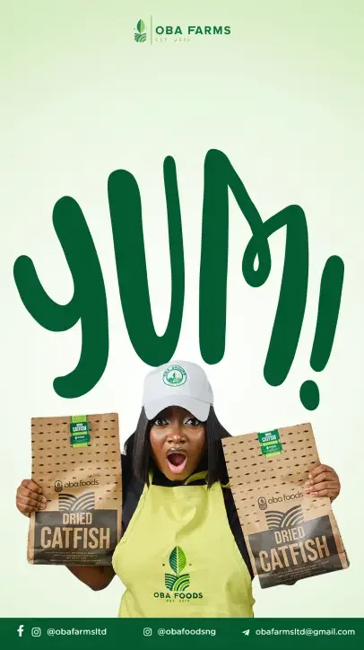 OBA Farms "Yum!" poster