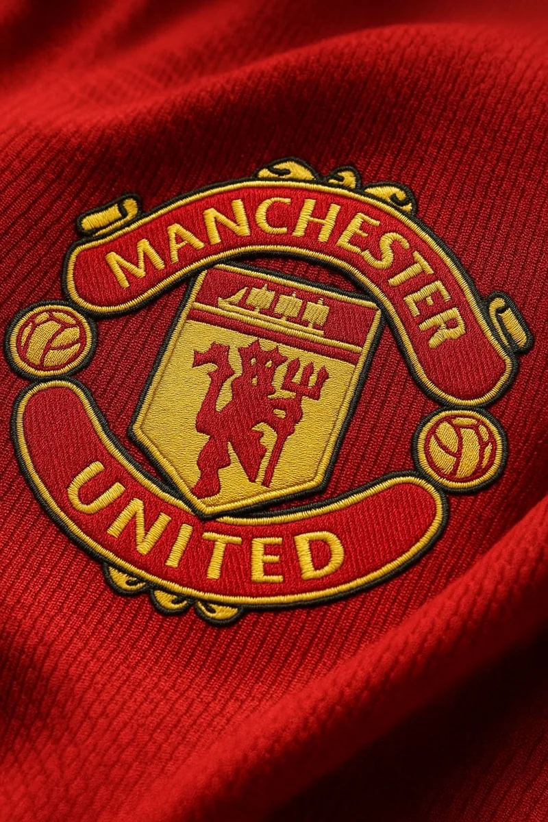 Embroidered Manchester United crest