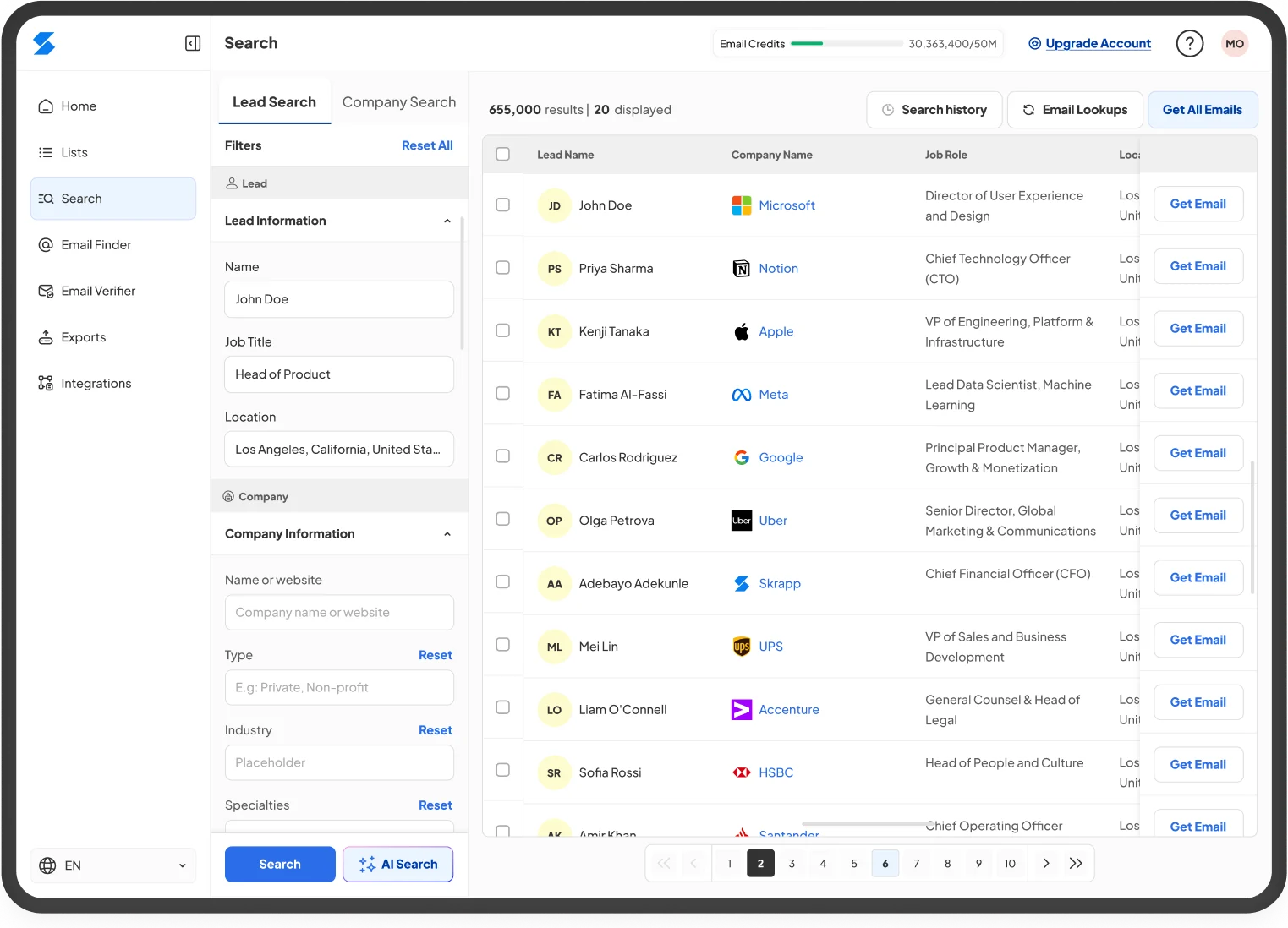 Powering Sales Growth Through Skrapp.io’s Better Lead Search