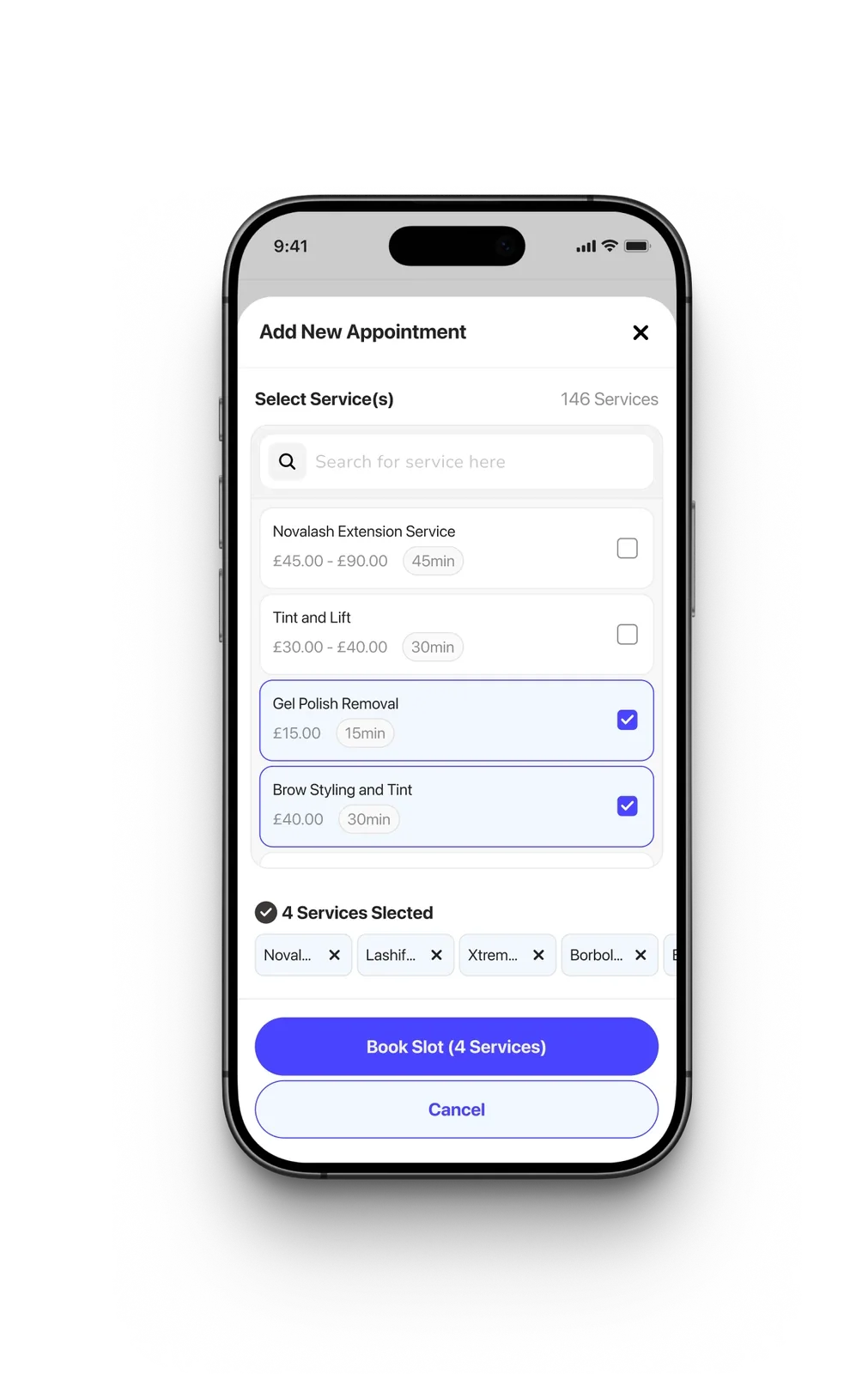 Refactoring the service selection component for the Nearcut Design System